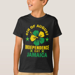 Independence Shirt 6th August 1962 Jamaican Flag