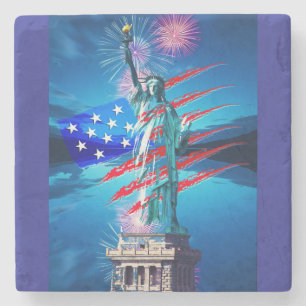 INDEPENDENCE STONE COASTER