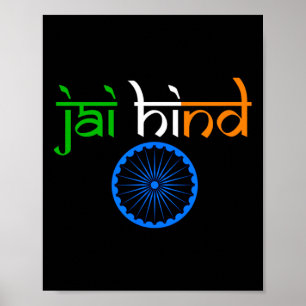 Independence Tiranga Jai Hind Flag Freedom Day  Poster