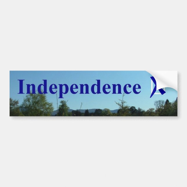 IndependenceX Bumper Sticker (Front)