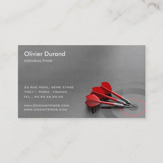 Independent consultant business card. Consulting Card (Front)