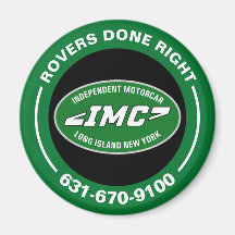INDEPENDENT MOTORCAR Circle Magnet