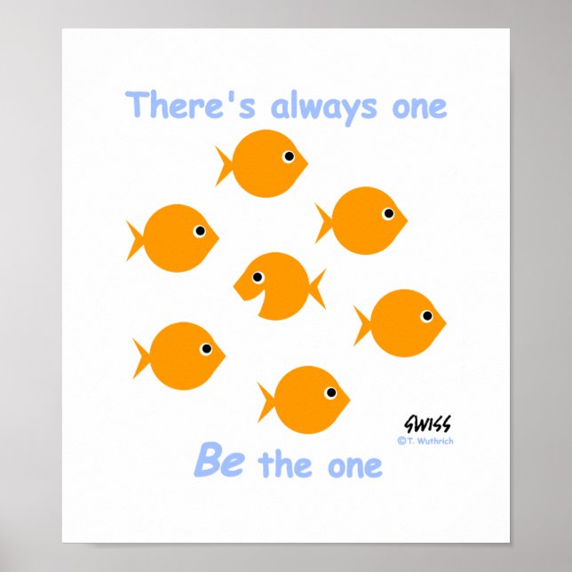 Independent Thinker Elementary School Classroom Poster (Front)
