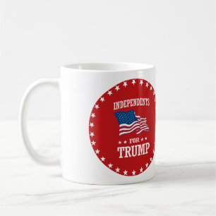 INDEPENDENTS FOR TRUMP COFFEE MUG
