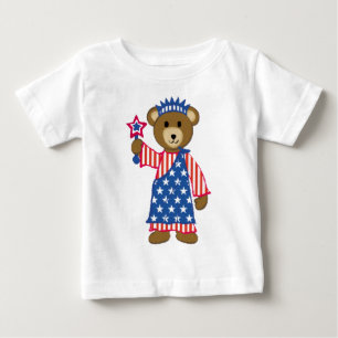 Indepependence Bear Infant Shirt