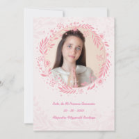 Inderdo de Mi Primera Comunión Corona de Flowers