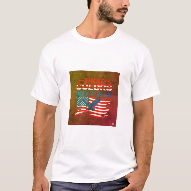 Indestructible Eagle Colours T-Shirt (Front)