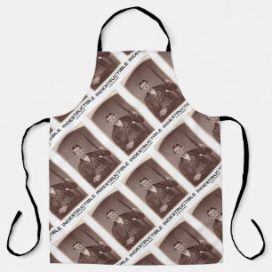 Indestructible Phineas Gauge Psychology Humour Apron