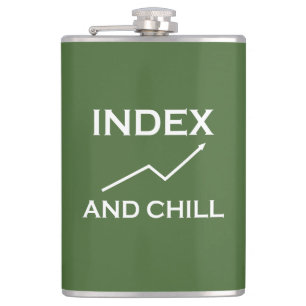 Index And Chill Hip Flask