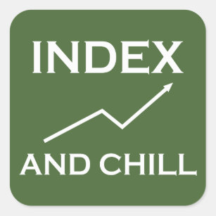 Index And Chill Square Sticker