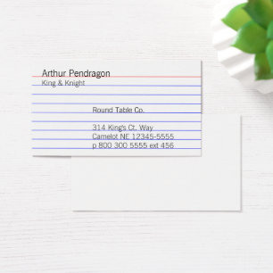 Index Card