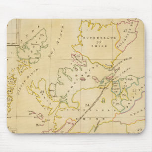 Index map mouse mat