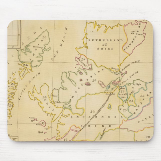 Index map mouse mat (Front)