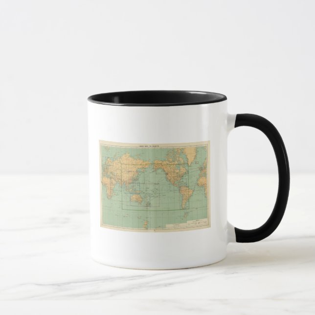 Index map New mercantile marine atlas Mug (Right)