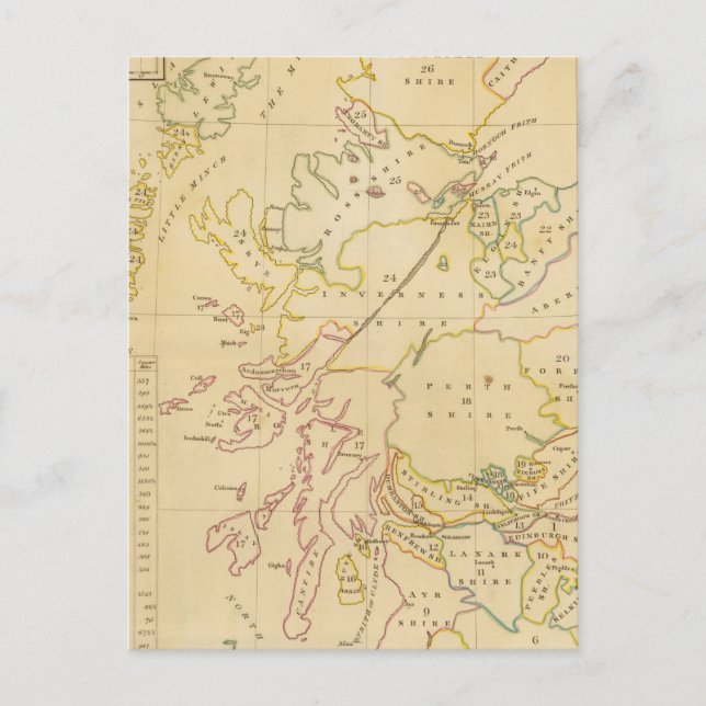 Index map postcard (Front)