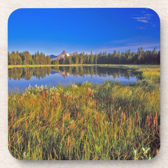 Index Peak reflects into Mud Lake on the Coaster (Front)
