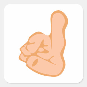 index square sticker