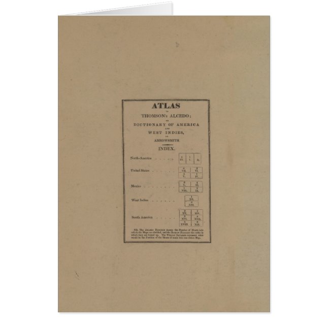 Index to Atlas (Front)