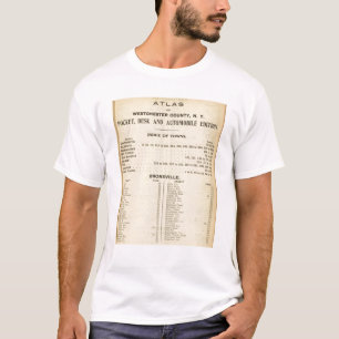 Index Towns, Bronxville T-Shirt