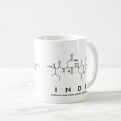Indi peptide name mug (Front Right)