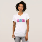 Indi periodic table name shirt (Front Full)