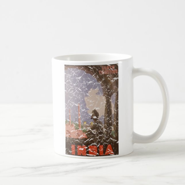 India-1927 - distressed coffee mug (Right)