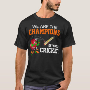 India 2011Champs of ICC World Cup Cricket T Shirt