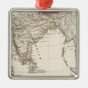 India 3 metal tree decoration