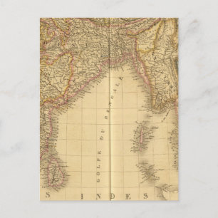 India 5 postcard