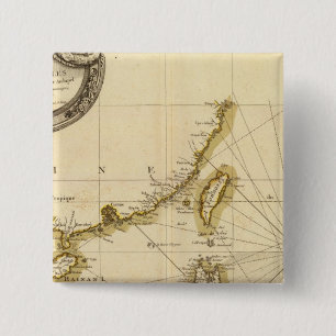 India 6 15 cm square badge