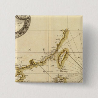 India 6 15 cm square badge