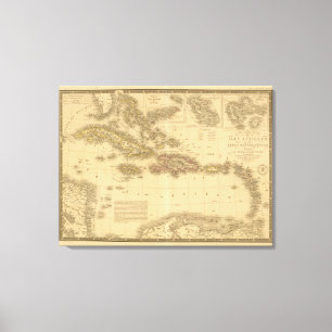 India 6 canvas print