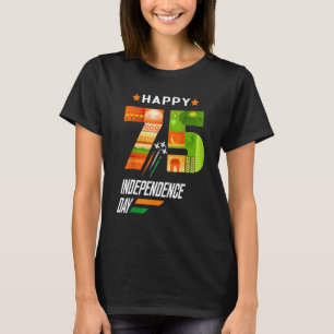 India 75th Independence Day India Independence Day T-Shirt