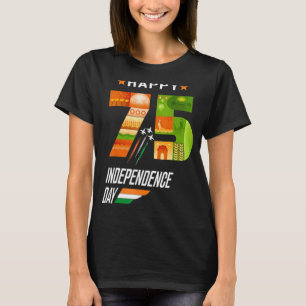 India 75th Independence Day India independence day T-Shirt
