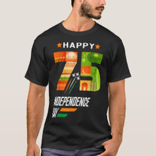 India 75th Independence Day India Independence Day T-Shirt