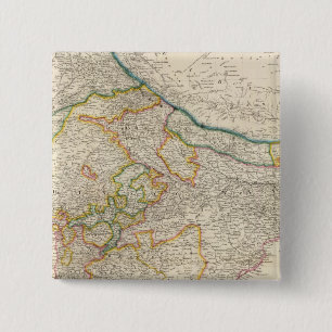 India 8 15 cm square badge