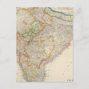 India 8 postcard