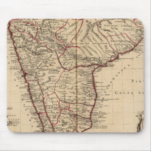 India and Bangladesh Mouse Mat