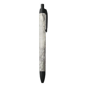 India and China Black Ink Pen