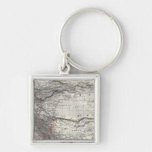 India and China Key Ring