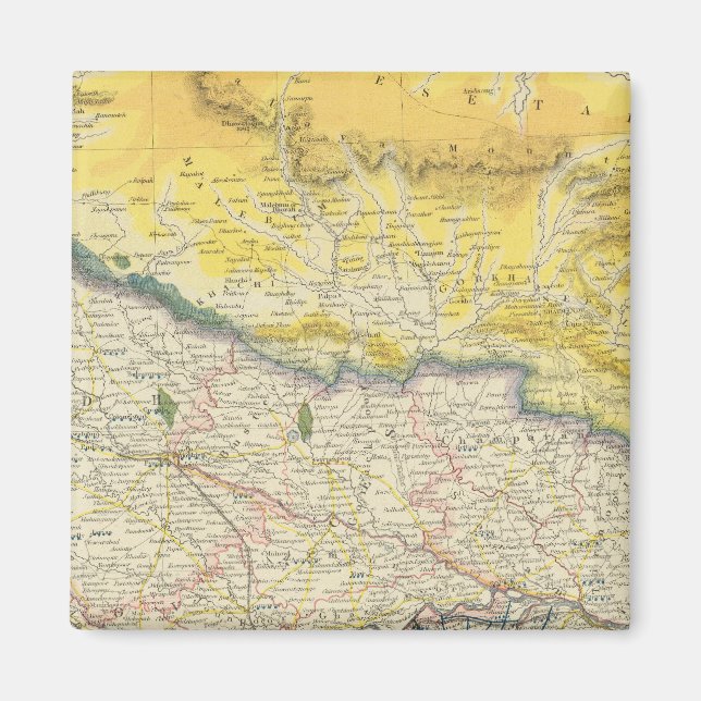 India and Nepal Magnet (Front)