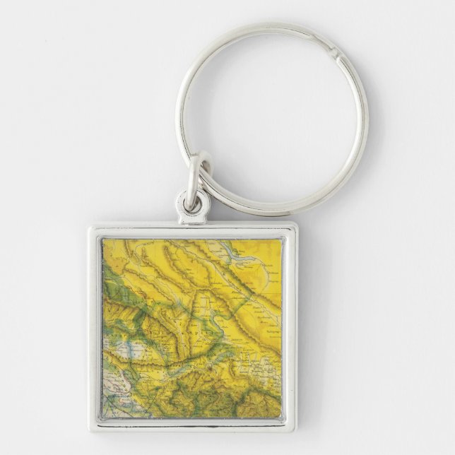 India and Pakistan Key Ring (Front)