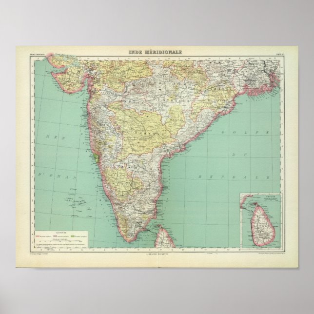 India and Sri Lanka 2 Poster (Front)