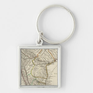 India, Bangladesh, Asia Key Ring