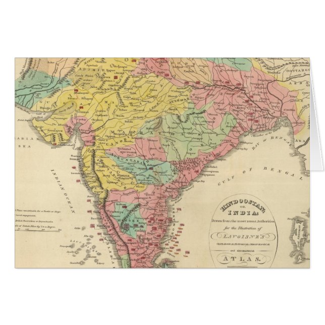 India Battles and Seiges Chonology Map (Front Horizontal)