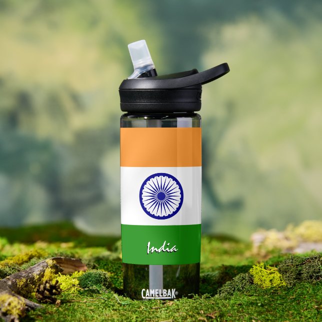 India bottle, patriotic Indian Flag Water Bottle (Outdoor)
