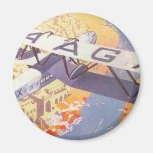 India by Imperial Airways Magnet