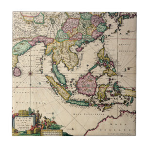 India & Ceylon to Australia Tile