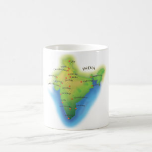 India Coffee Mug