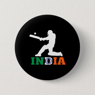 India Cricket Fan Jersey 2025 Indian Cricket  6 Cm Round Badge